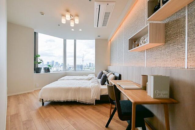 寝室 白金タワー 26階/-