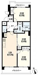 間取図画像 3LDK