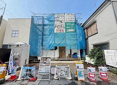 外観：同じ工務店の完成見本もご案内しておりますので、お気軽にお問い合わせ下さいませ。