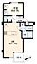 間取り：間取図（1ＬＤＫ）