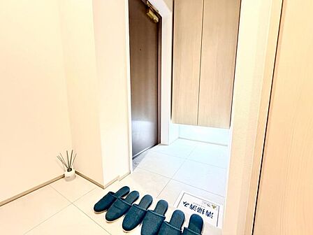 高いデザイン性を持つ玄関は、安らぎに満ちた生活空間を予感させてくれます。
