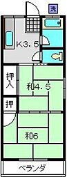 間取図画像 2K