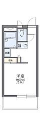 レオパレスヴィーブル 1Kの間取図画像