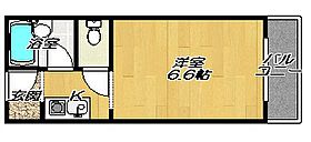 大阪府大東市北条1丁目（賃貸マンション1R・1階・18.00㎡） その2