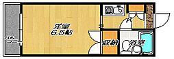 メゾン・ド・ユー 1Kの間取図画像