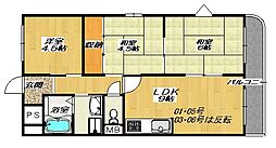 JR片町線(学研都市線) 住道駅 徒歩13分 5階/-