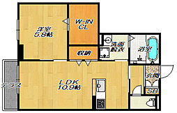 JR片町線(学研都市線) 野崎駅 徒歩8分 1階/-