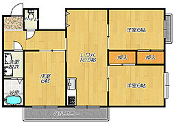 間取図画像 3LDK