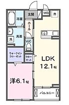 大阪府四條畷市江瀬美町（賃貸アパート1LDK・2階・45.60㎡） その2