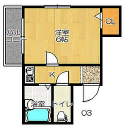 JR片町線(学研都市線) 忍ケ丘駅 徒歩4分 2階/-