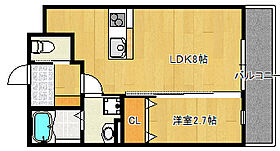 大阪府大東市南津の辺町（賃貸マンション1LDK・2階・26.23㎡） その2