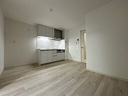 JR片町線(学研都市線) 忍ケ丘駅 徒歩11分の賃貸アパート 3階2LDKのリビング/ダイニング