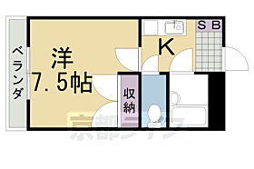 第6レジデンス春田 621 ｜ 京都府京都市西京区大枝塚原町（賃貸マンション1K・2階・22.03㎡） その2