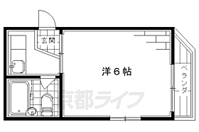 京都府京都市伏見区深草極楽町（賃貸マンション1R・2階・17.00㎡） その2