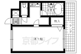 サクセス52 110 ｜ 京都府乙訓郡大山崎町字大山崎小字茶屋前（賃貸マンション1K・1階・20.80㎡） その2