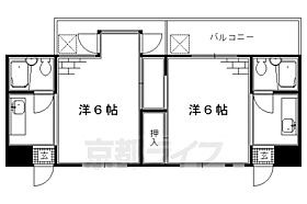 京都府京都市伏見区京町北8丁目（賃貸マンション2K・1階・34.00㎡） その2