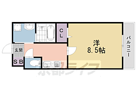 京都府京都市伏見区深草飯食町（賃貸マンション1K・5階・25.28㎡） その2