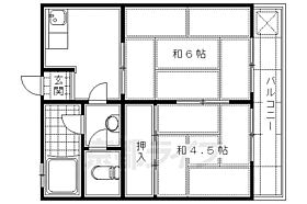 京都府京都市伏見区淀木津町（賃貸マンション2K・3階・35.00㎡） その2