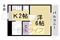 メゾンパール桂4階3.7万円
