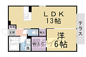 京都府京都市伏見区向島吹田河原町（賃貸アパート1LDK・1階・45.05㎡） その2