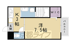 グランドール 206 ｜ 京都府京都市西京区樫原井戸（賃貸アパート1K・2階・26.71㎡） その2