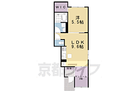 クルールレコルト 102 ｜ 京都府亀岡市大井町並河2丁目（賃貸アパート1LDK・1階・40.11㎡） その2