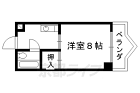 京都府京都市伏見区深草西浦町6丁目（賃貸マンション1K・2階・21.26㎡） その2