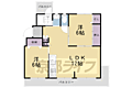 京都府住宅供給公社円明寺ケ丘団地A棟4階6.8万円