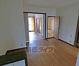 ウエストヒルパートII 206 2階1LDKのリビング/ダイニング