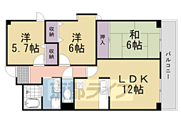 ドミール西向日 2階