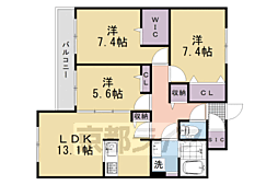 間取図画像 3LDK