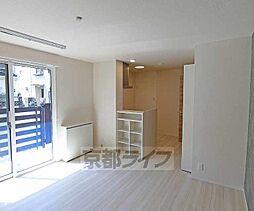 ベルテンポ東向日 302 3階ワンルームのリビング/ダイニング