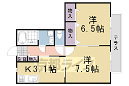 シャーメゾン香音I番館・II番館 2階