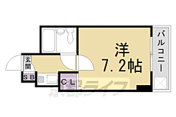 シャレー西京極 3階/307