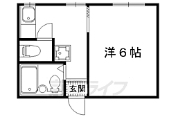 メゾンワイズ 1Kの間取図画像