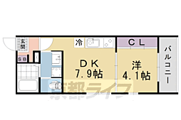 京都地下鉄東西線 石田駅 徒歩10分 2階/-