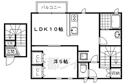 ViLLadeAura 1LDKの間取図画像