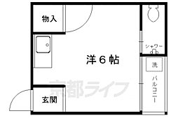 京都市営烏丸線 松ヶ崎駅 徒歩6分 3階/-