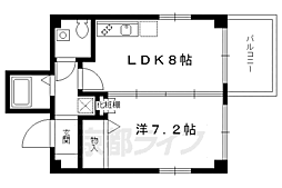京都市営烏丸線 丸太町駅 徒歩7分 4階/-