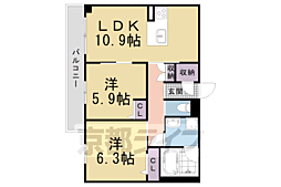 JR東海道・山陽本線 西大路駅 徒歩8分 2階/-