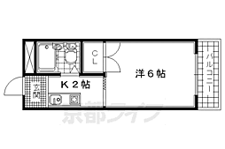 フラッツ下狛 1階