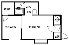 メゾンドール真栄 201 ｜ 北海道札幌市清田区真栄二条２丁目（賃貸アパート1LDK・3階・35.73㎡） その2