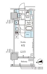間取図画像 ワンルーム