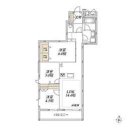 (仮称)成増3丁目メゾン 3LDKの間取図画像