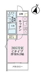 PierS&T 1Kの間取図画像