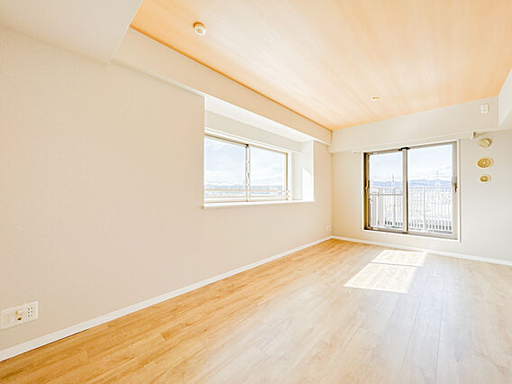 朝は爽やかな日...