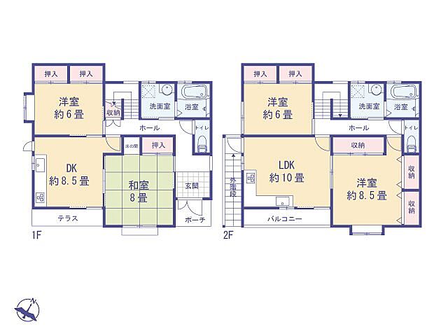 間取り あきる野市伊奈