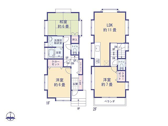 間取り 国分寺市西町2丁目
