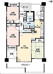 間取図画像 3LDK