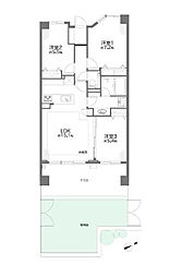 間取図画像 3LDK